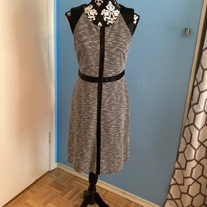 Black and grey dress by Noir.
